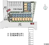 ★手数料０円★伊勢原市板戸　月極駐車場（LP）